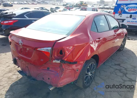 2016 Toyota Corolla S Plus from USA, damaged, VIN 5YFBURHEXGP536469